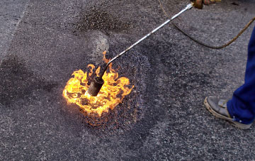 Powers Hall End flat roofing repairs