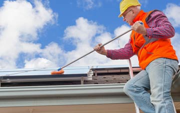Powers Hall End soft wash roof cleaning